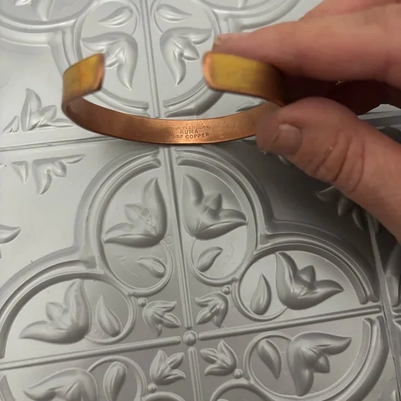 RUMA Pure Copper Adjustable Cuff Bracelet Made in England - Picture 3 of 5